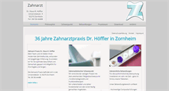 Desktop Screenshot of ein-zahnarzt.de